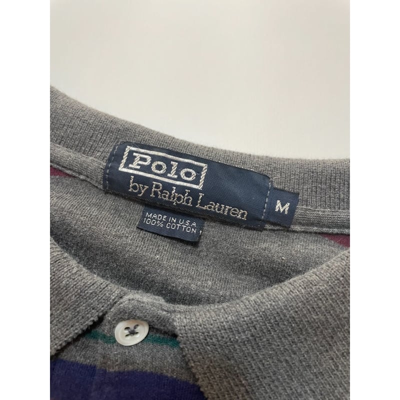 90s Ralph Lauren L /S POLO SHIRT MADE IN USA 🇺🇸