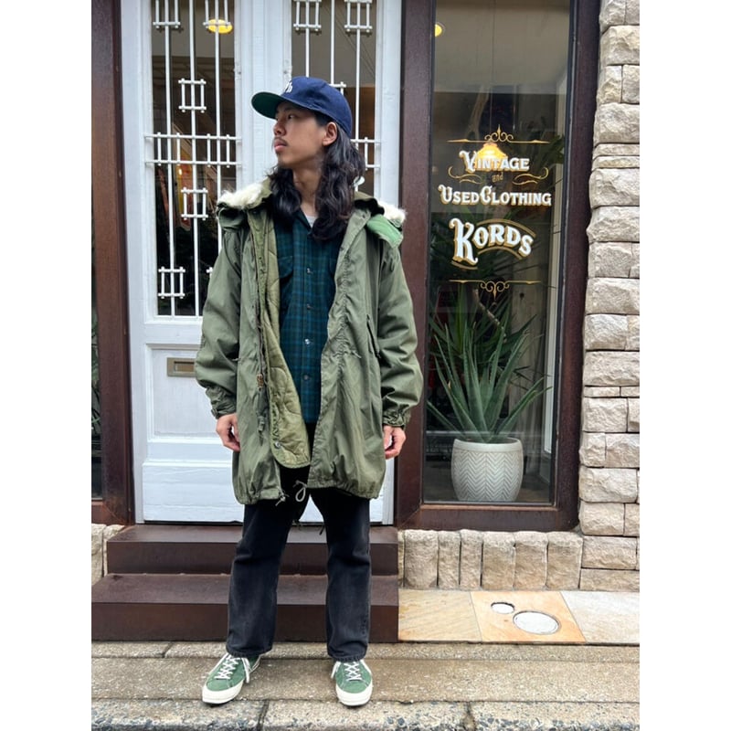 78s US ARMY M-65 FISHTAIL PARKA FULL SET Size S