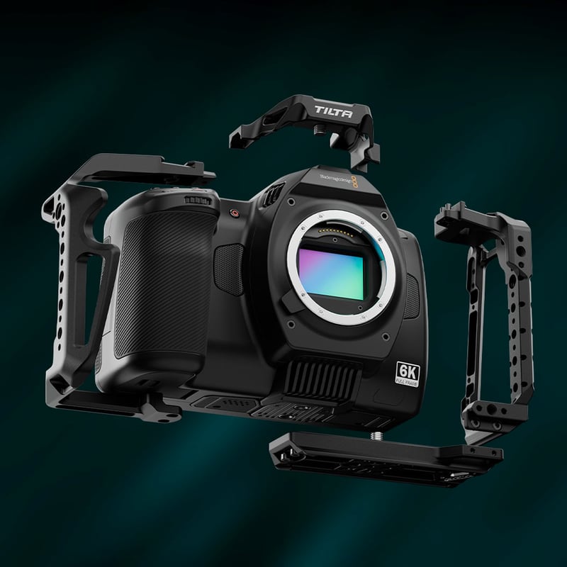 Blackmagic Cinema Camera 6K用カメラケージ ベーシックキット (T
