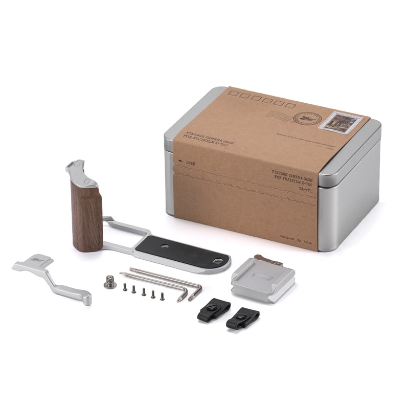 在庫限り] 富士フイルム X-T50用ヴィンテージカメラケージ Vintage