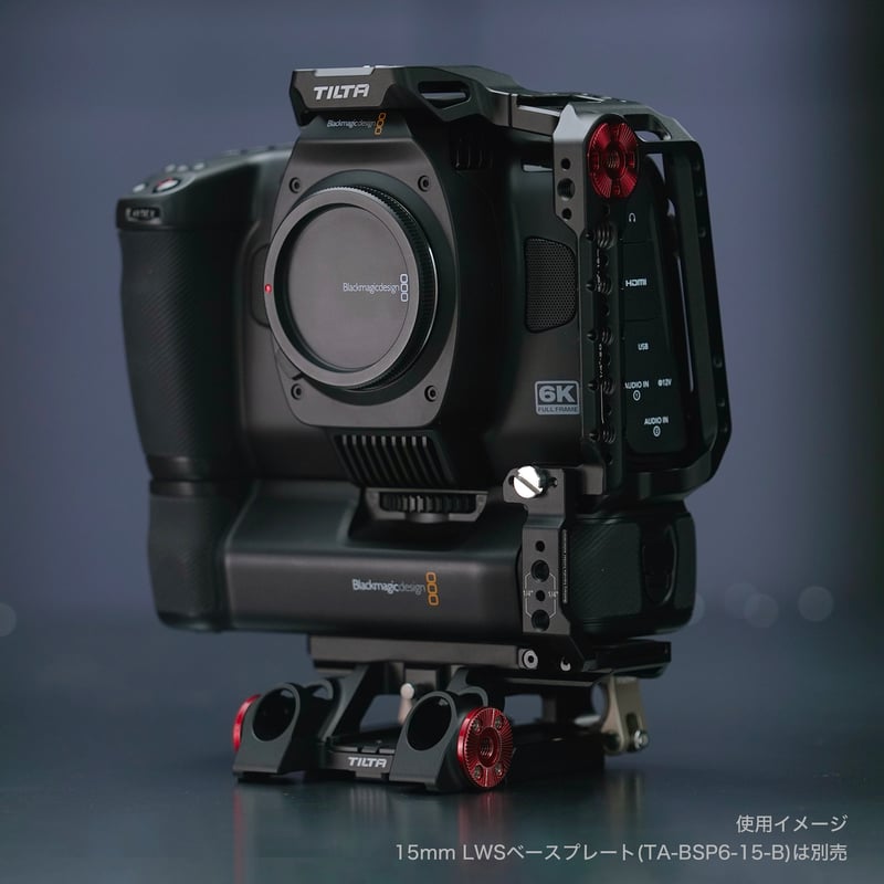 Blackmagic Cinema Camera 6K用フルカメラケージ (TA-T64-F
