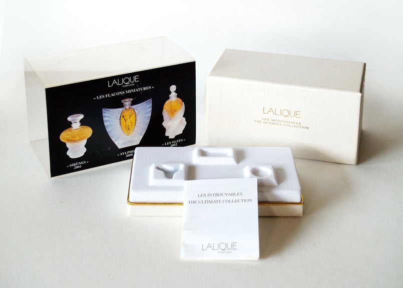 ラリック ミニチュアPARFUMコレクション限定2000・01・02年版