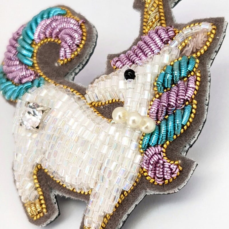 メトロポリタン美術館 MMA スターリング シルバー ユニコーン ブローチ