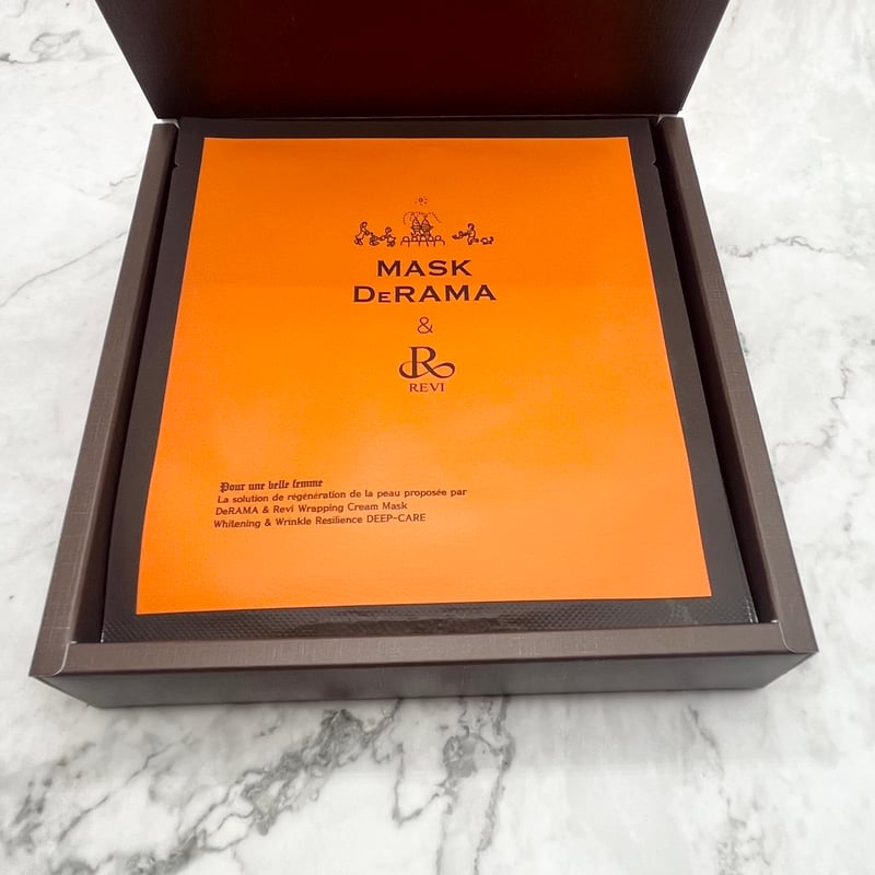 Mask De RAMA&REVI クリームラッピングマスク 10枚入り | Granverger