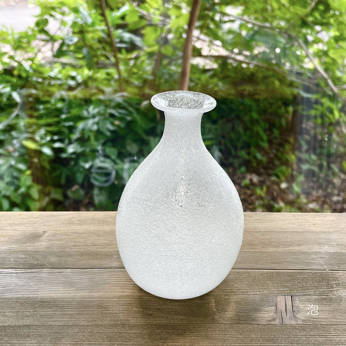 倉敷ガラス 小谷栄次 徳利（クリア／泡） | Linné