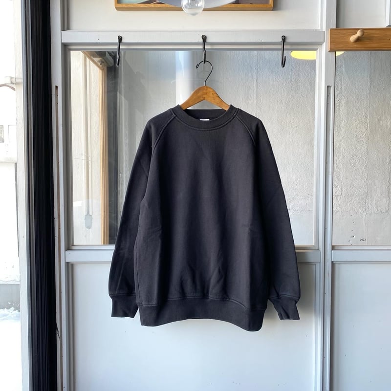 COMOLI コットン裏毛 クルーネック | Less Higashikawa