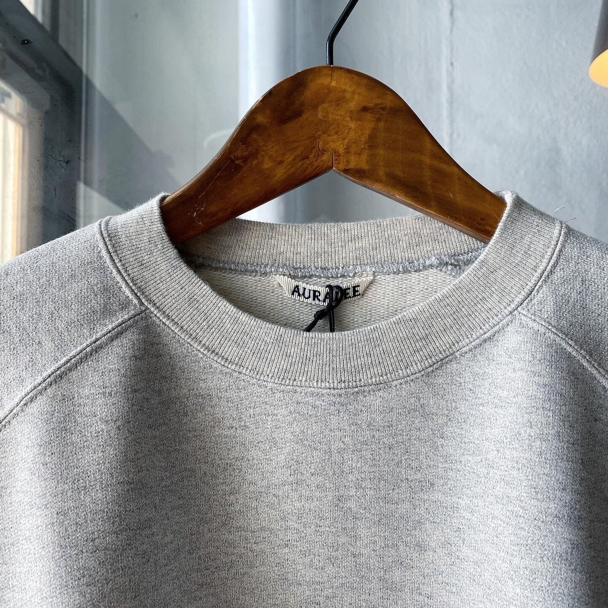 AURALEE SUPER SOFT SWEAT BIG P/O A21SP02GU