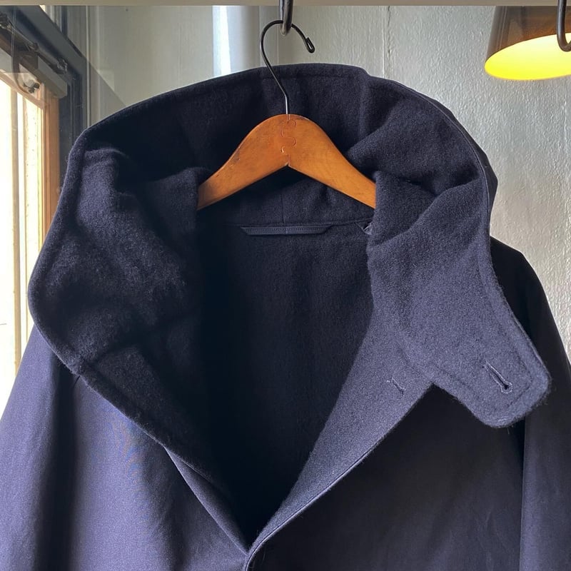 COMOLI コットン フーデッドコート | Less Higashikawa