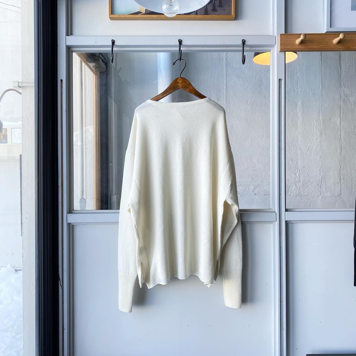 COMOLI ウール和紙 コモリニット | Less Higashikawa