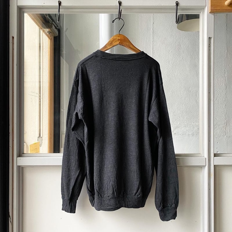 COMOLI ウール天竺 長袖クルー | Less Higashikawa