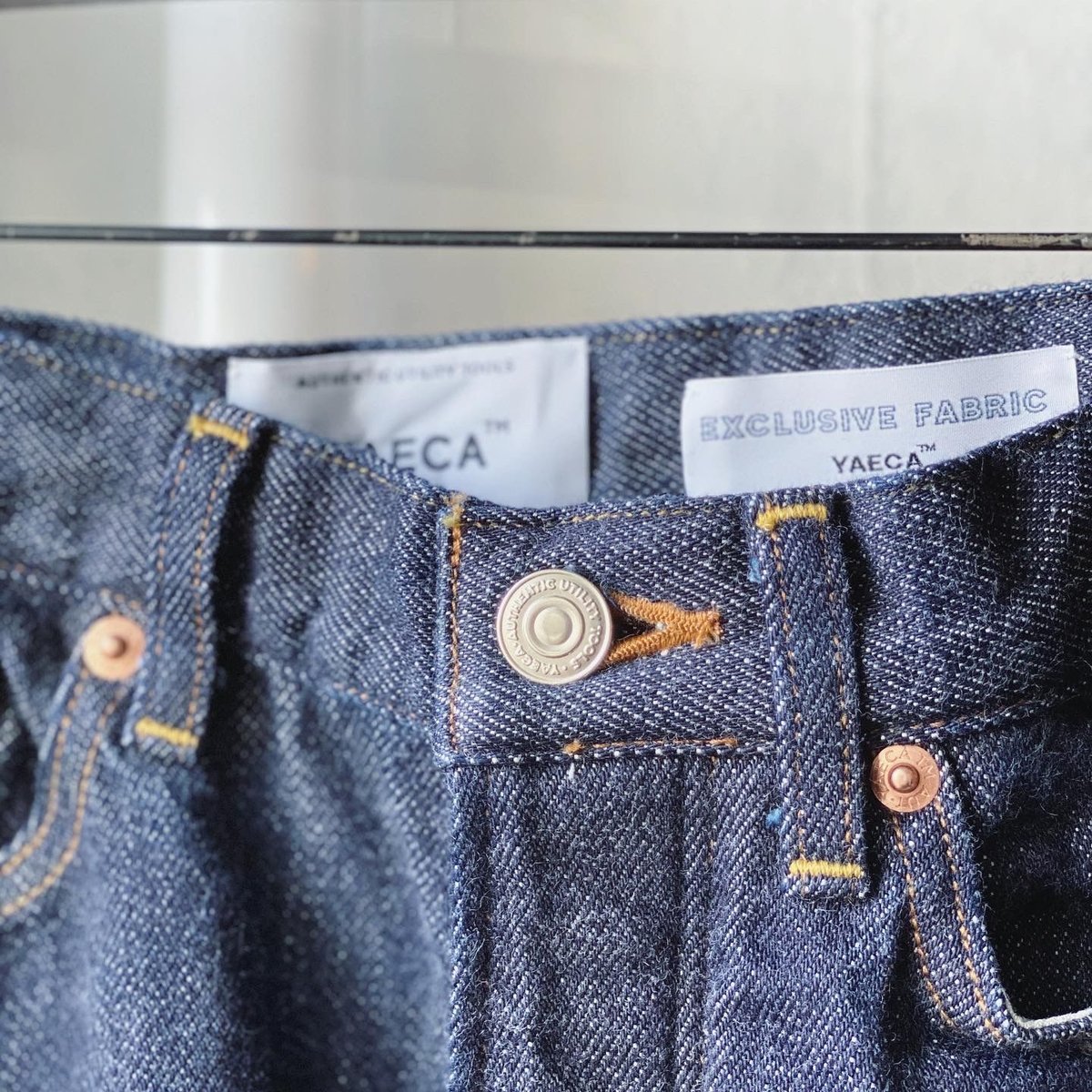 YAECA [ WOMEN ] デニム ワイドテーパード 9-12W | Less