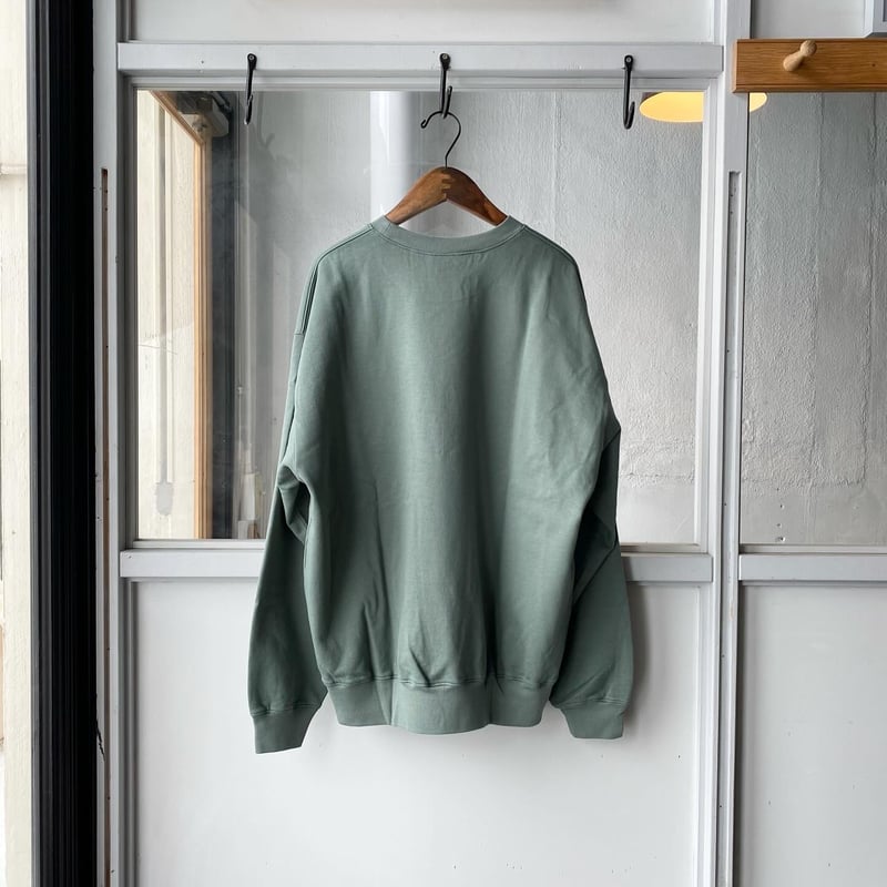 AURALEE SUPER HIGH GAUZE SWEAT P/O | Less Higa