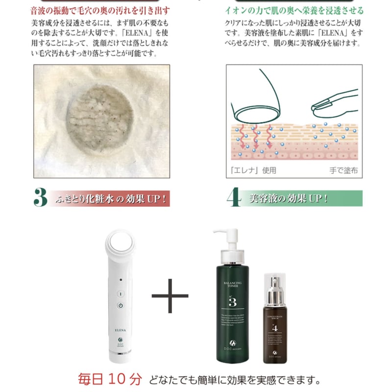 DOC エレナ 美顔器 | Ally beauty SHOP