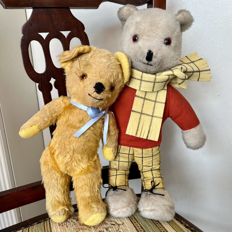 ○tb-16/はちみつ色のテディベア | PISKEY -イギリスのふるいもの