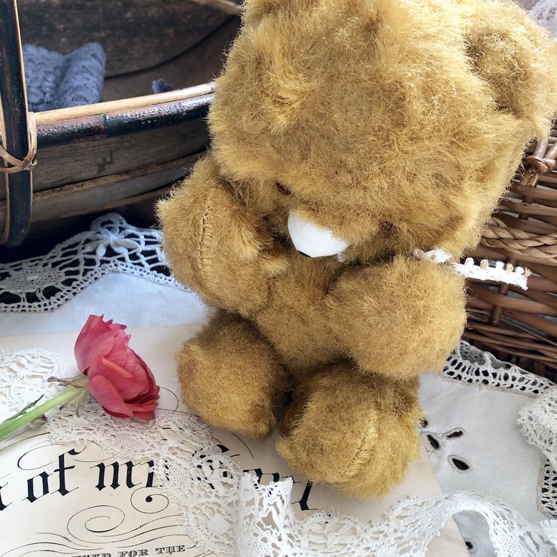 ○tb-9/DDR 旧東ドイツ生まれのテディベア | PISKEY -イギリスのふるい