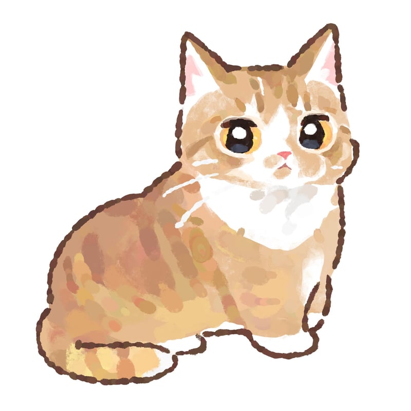 GENTLE CAT TEE（mochiNeko） - ホワイト | harapeco Store