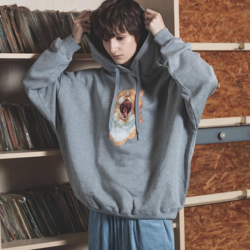 harapeco商店 Neko Tee Akubi Neko Tee （Akubi）-ホワイト | harapeco