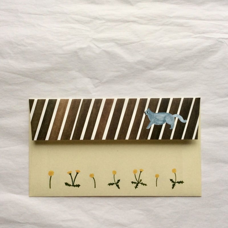 cozyca products レターセット＜ねこを探しています＞ | ネクタイ