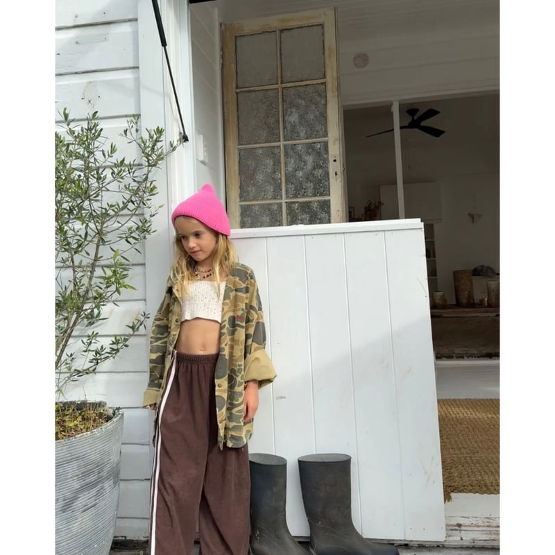 ZIGGY ZAZA troop drill jacket dune camo(2-3Y,3-