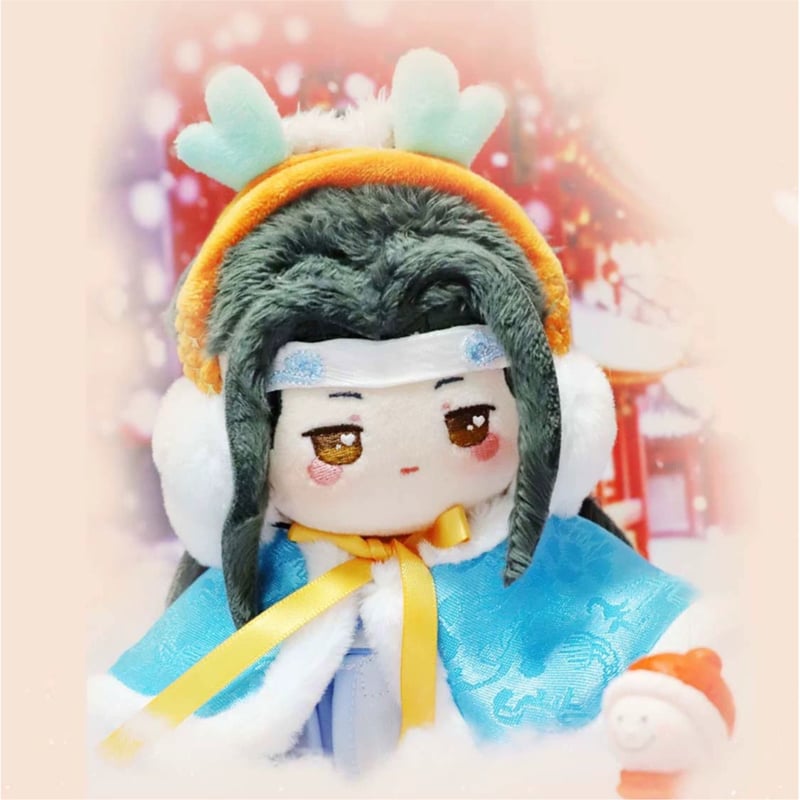 陳情令 魔道祖師 ぬいぐるみ衣装付き 2体セット（馬は付いていません