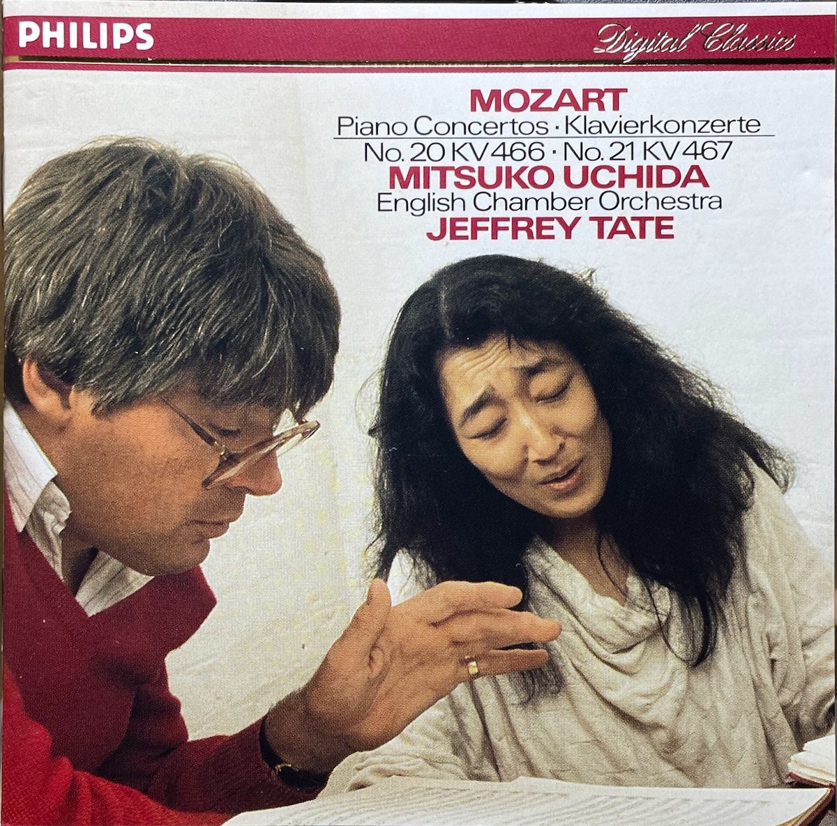 内田光子/モーツァルト:ピアノ協奏曲第20番/第21番/ジェフリー・テイト