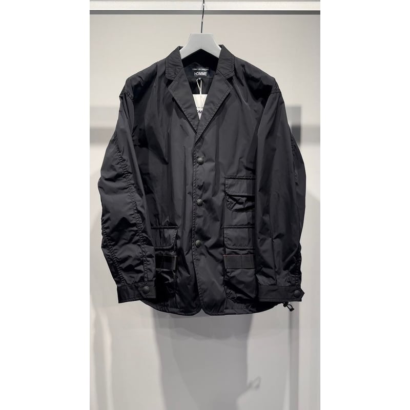 COMME des GARCONS HOMME ナイロンタフタ パッチポケット ジャケット |