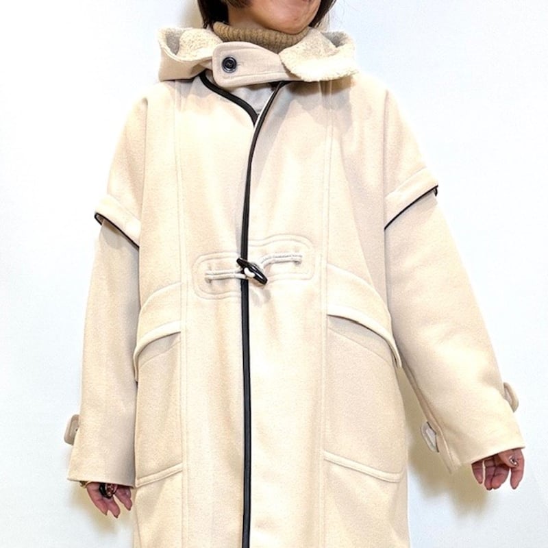 Lallia mu／ラリアムー】4WAYデタッチコート | Aimant-エマン