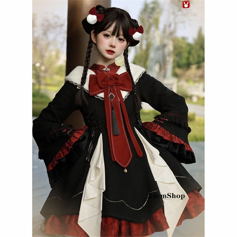 うさみみチャイナロリータワンピース opf027 | 可愛い服量産型服通販