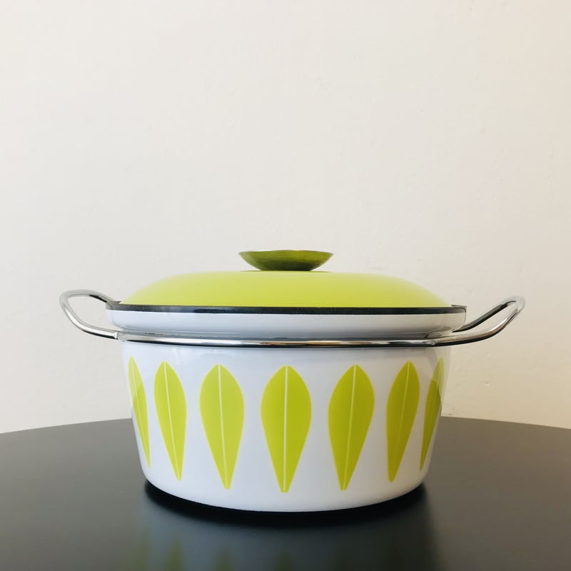 Cathrineholm / キャサリンホルム》ロータス 両手鍋 ライムグリーン