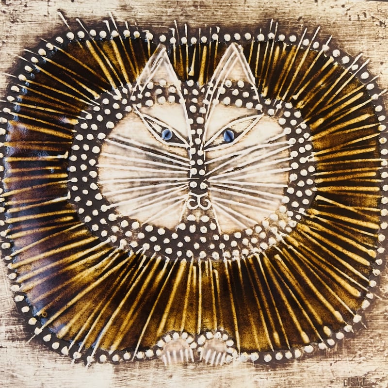 Lisa Larson/リサ・ラーソン】 UNIKシリーズ 猫 《Gustavsberg》