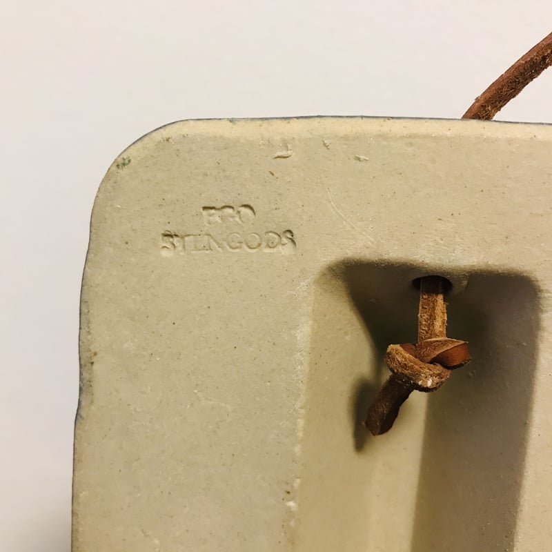 Willi Fischer / ウィリーフィッシャー】フクロウの陶板《Ego Stengod