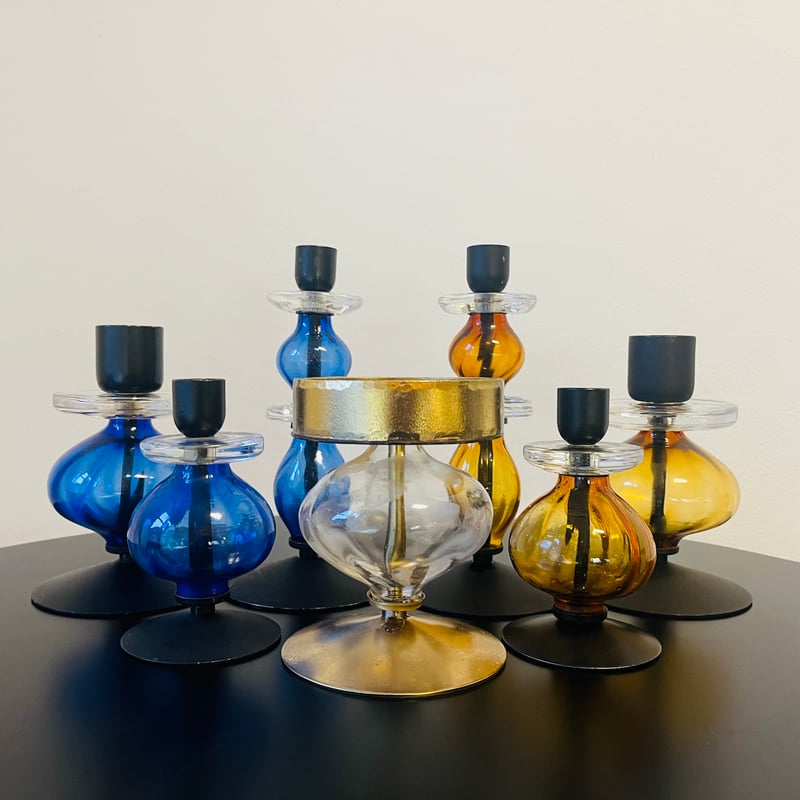 Erik Hoglund / エリックホグラン】キャンドルホルダー アンバー M