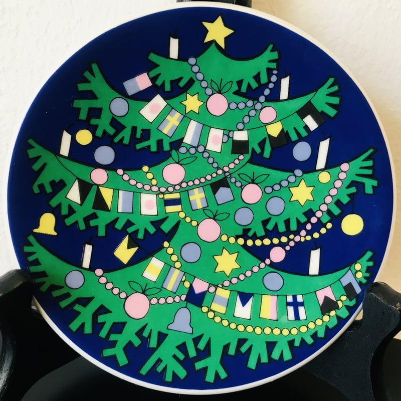 Arabia》 クリスマス ミニイヤープレート 1979年 | sugallery