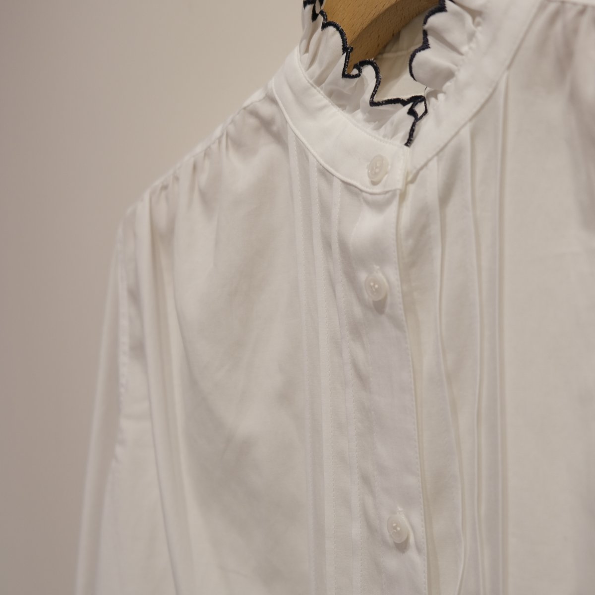 SINME スカラエンブロイダリーシャツ S21-AW-01 | geep