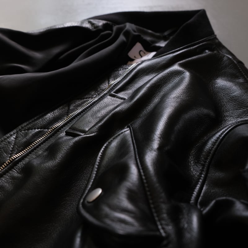 SISII シシ SISII×大草直子 L-2B Leather Flight Jacket