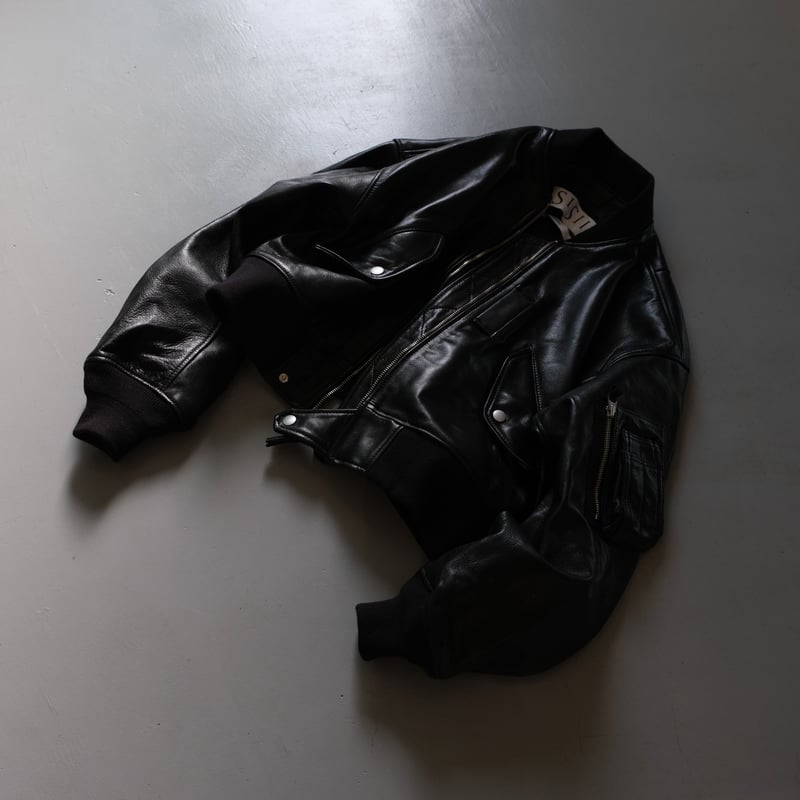 SISII シシ SISII×大草直子 L-2B Leather Flight Jacket