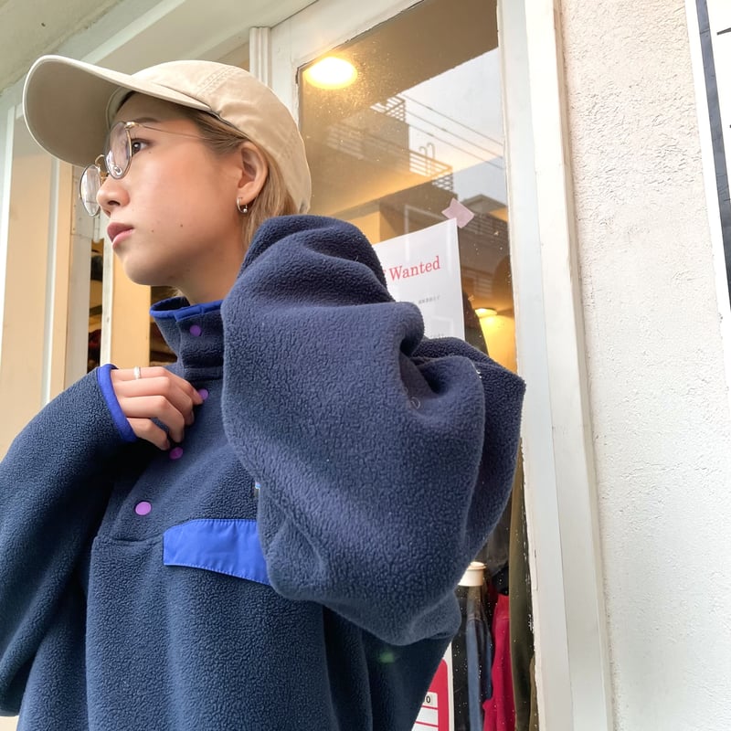patagonia シンチラスナップT パタゴニア スナップT ネイビー SYNCHILA