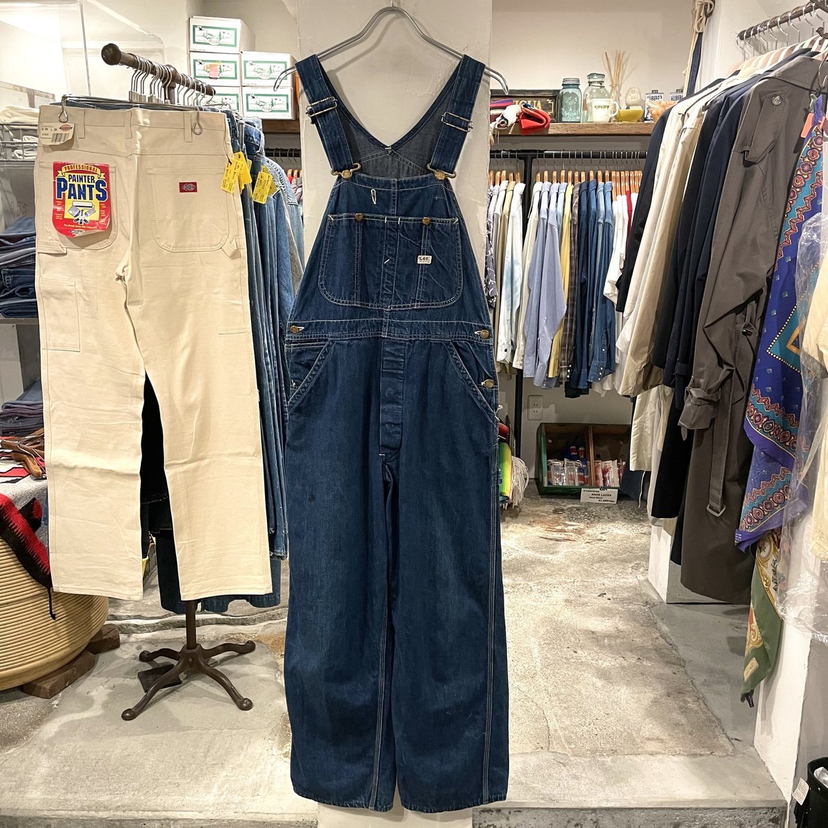 Lee オーバーオール Jelt Denim ユニオンチケット USA製 70s (S1047