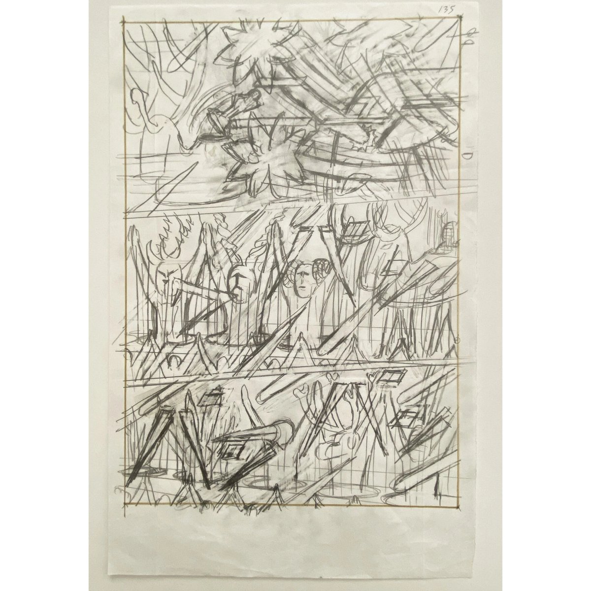 横山裕一『PLAZA』下描き Yuichi Yokoyama | 888books