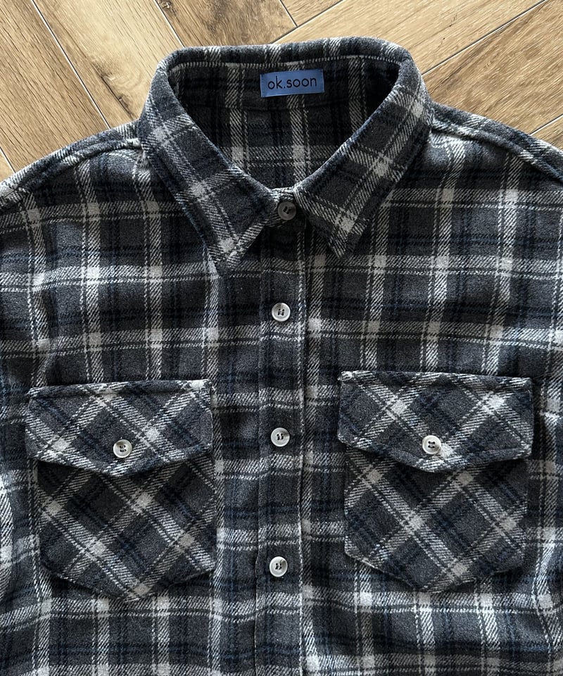 flannel check shirt | ok.soon