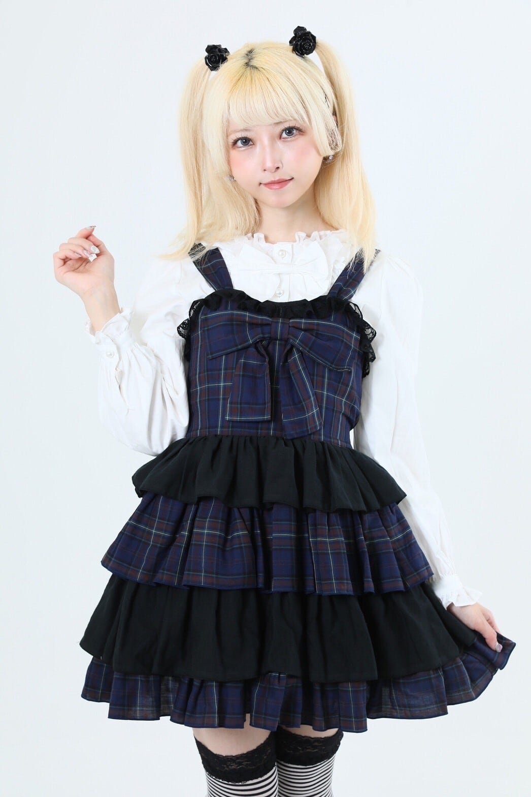 PUTUMAYO》定番チェックジャンパースカート PJS-1 | TyCHEMaria &