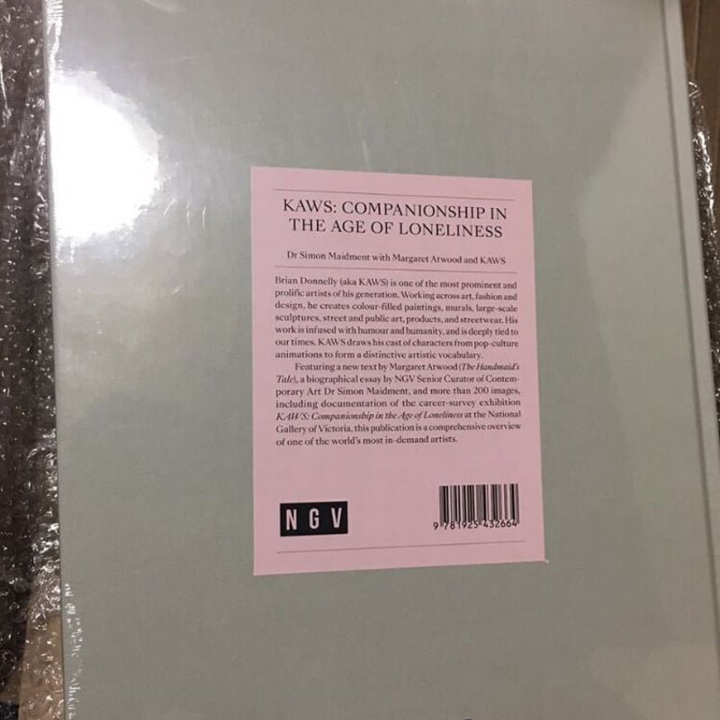 新品 KAWS NGV公式 アートビジュアルブック 日本未発売 カウズ 作品集
