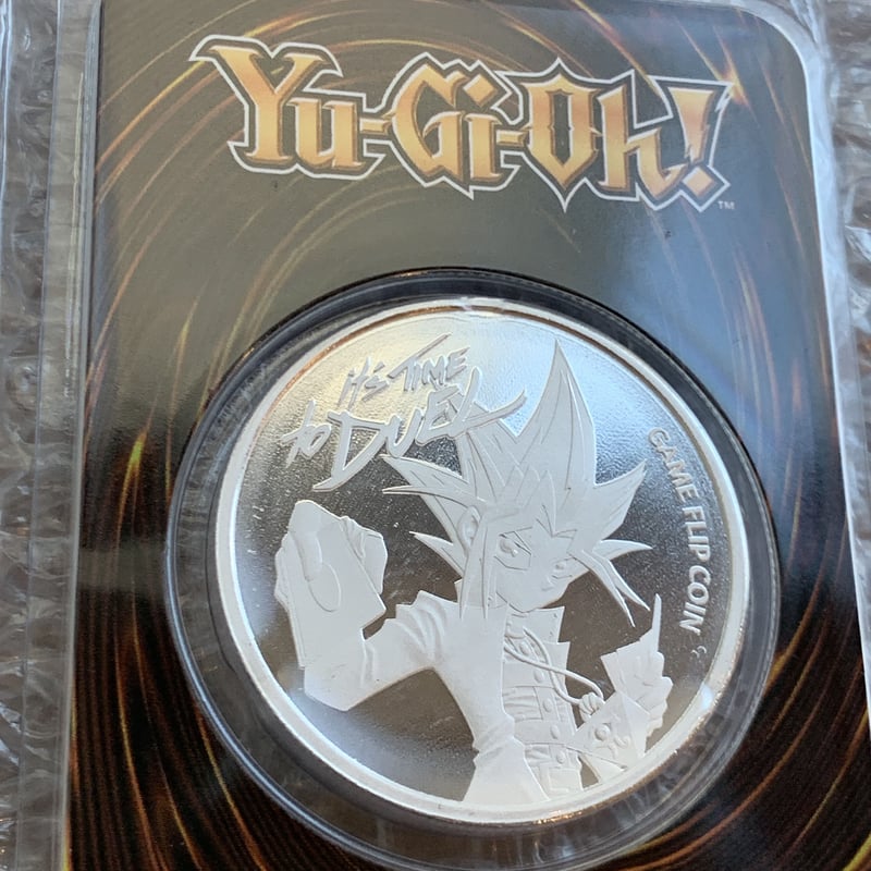 25周年記念版】遊戯王 武藤遊戯 ニウエ国 1オンス 2ドル銀貨 シルバー