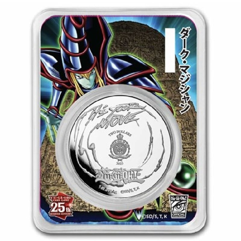 25周年記念版】 遊戯王 ダーク（ブラック）・マジシャン ニウエ国 2023