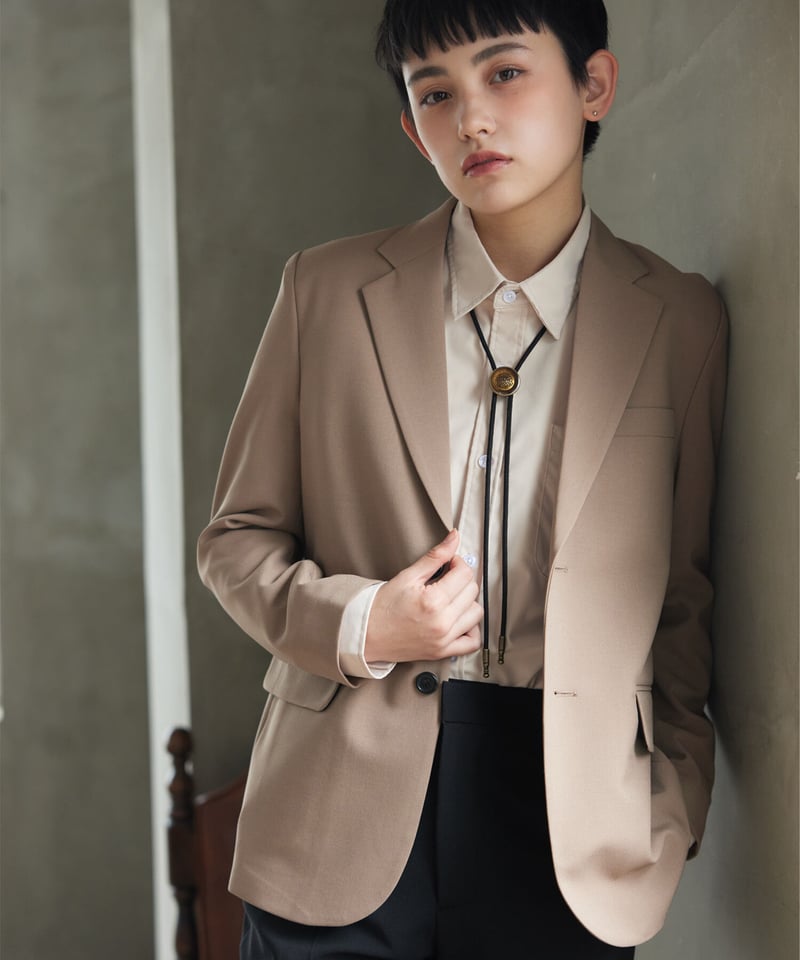 BOYSHE Basic Suit》シングルブレスト＆スリムスラックス