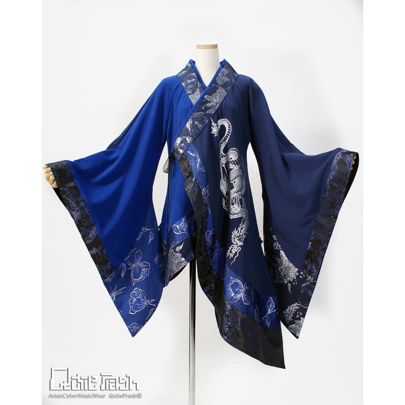 新品】キューティフラッシュ QutieFrash 衿ファー付き着物カーディガン