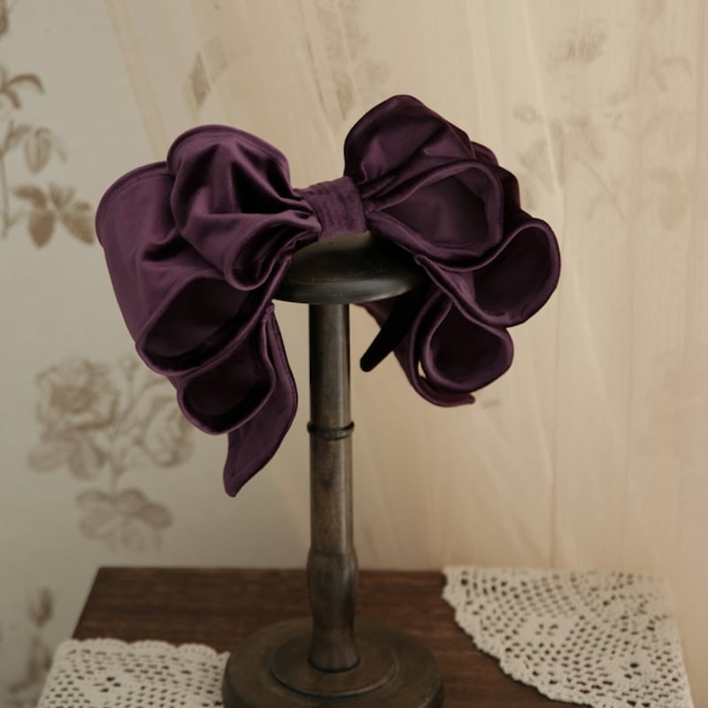 星箱Works】お人形風ラッピングリボンカチューシャ【お取り寄せ