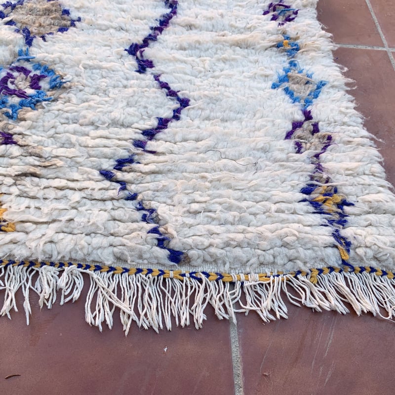 モロッコ ラグ カーペット 絨毯 アジラル カラフル ベニワレン | Boawid