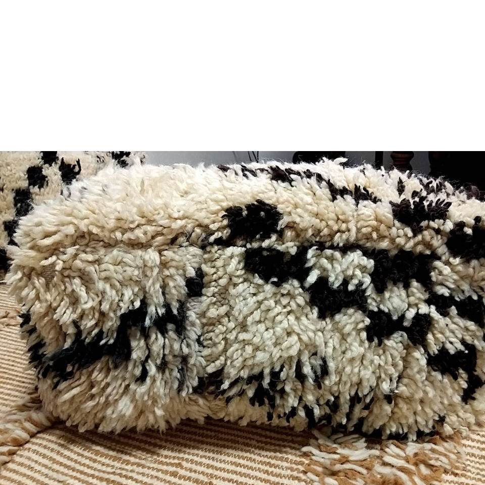 モロッコ プフ pouf ベニワレン ビンテージ オットマン クッション 2