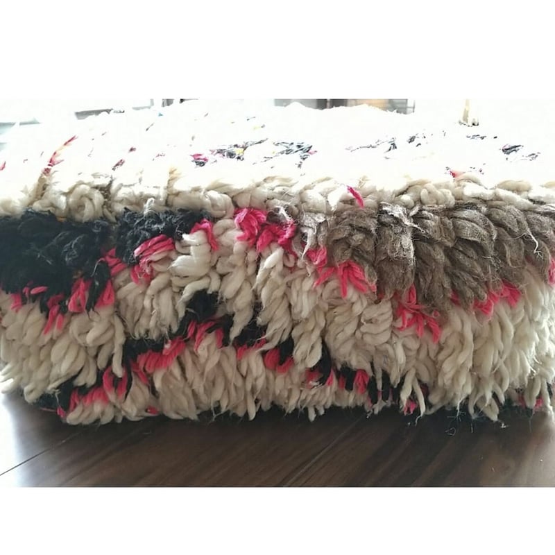 モロッコ プフ pouf アジラル オットマン クッション 4 | Boawid